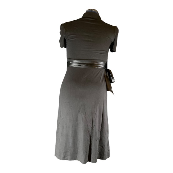 Bebe Silk Wrap Dress Size S - Picture 2 of 5